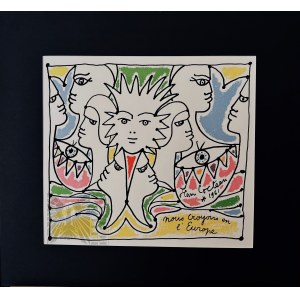 Jean Cocteau (1889–1963), From the Europe series, 1961