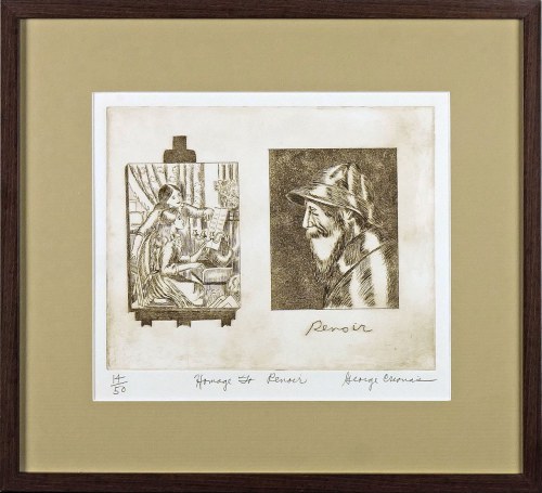 George Crionas (1925 - 2004), Homage to Renoir (Hołd dla Renoira), 1954