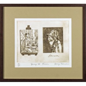 George Crionas (1925–2004), *Homage to Renoir*, 1954