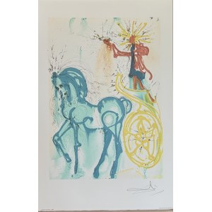 Salvador Dalí (1904-1989), « Le Cheval de Triomphe », tiré de la série « Les Chevaux de Dalí », 1983