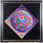 Victor Vasarely (1906-1997), Planetary 1974 (1972)