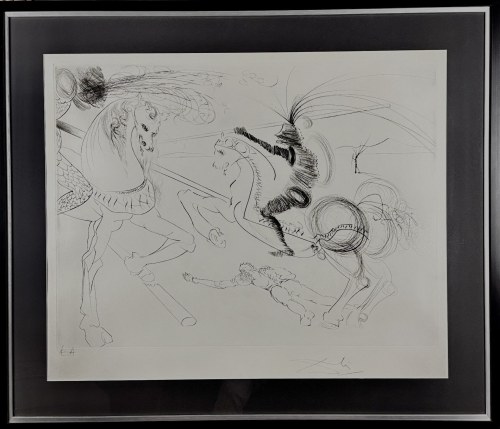 Salvador Dali (1904-1989), Droga do San Romano, 1972