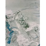 Claude Weisbuch (1927 - 2014), La prise de Tournai (Zdobycie Tournai) lata 70-te XX w.