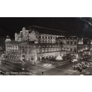Vintage postcard, Austria, Vienna, Vienna State Opera, 1960