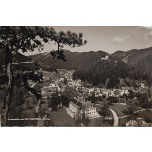 Vintage pohlednice, Rakousko, Gutenstein
