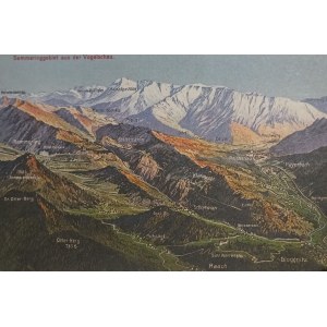 Retro pohľadnica, Rakúsko, Semmering