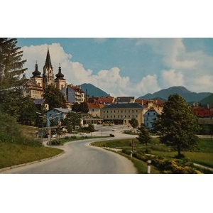 Vintage postcard, Austria, Mariazell