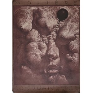 Franciszek Starowieyski (1930–2009), Don Juan – Theaterplakat