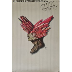 Eugeniusz Get-Stankiewicz (1942–2011), Poster for the 7th Opole Theater Confrontations Festival, 1981