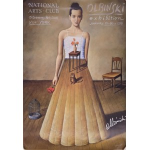 Rafał Olbiński (b. 1943), National Arts Club Poster (with the artist's handwritten signature)