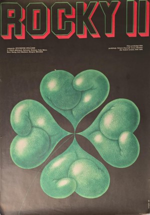 Edward Lutczyn (ur. 1947), Plakat do polskiej wersji filmu Rocky II, 1980