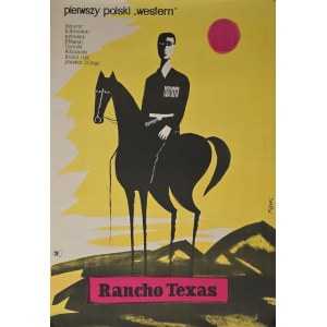 Jerzy Flisak (1930-2008), Plakat do filmy Rancho Texas