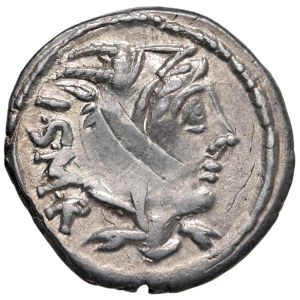 Roman Republican Coins - § L. Thorius Balbus (150 B.C.) Denarius - RRSC D114...
