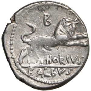 Roman Republican Coins - § L. Thorius Balbus (150 B.C.) Denarius - RRSC D114...