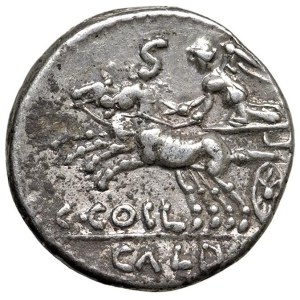 Roman Republican Coins - § C. Coelius Caldus (104 a.C.) Denario - RRSC D116...