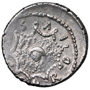 Roman Republican Coins - § Mn. Cordius Rufus (46 B.C.) Rome - Denarius - RRS...