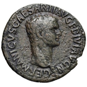 Römische Kaiserzeit – § Caligula (37–41) Rom – As – Var. RIC I 35 AE ...