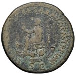Pièces romaines impériales - § Claude (41-54) Rome - Sestercio au nom de Néron...