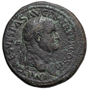 Pièces romaines impériales - § Vespasien (69-79) Rome - Sesterce - RIC II 434...
