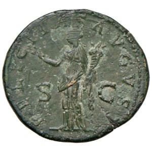 Imperial Roman Coins - § Traiano (98-117) Roma - Dupondio - RIC II 626 OR...