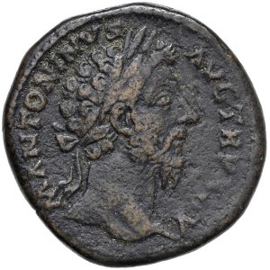 Imperial Roman Coins - § Marco Aurelio (161-180) Roma - Sesterzio - RIC I...