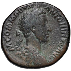 Imperial Roman Coins - § Commodus (177–192) Rome - Sesterce - RIC III 312...