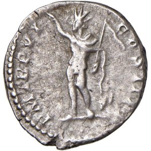 Imperial Roman Coins - § Septimius Severus (193–211) Denarius - D/ Head with laurel wreath...