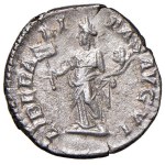 Imperial Roman Coins - § Septimius Severus (193–211) Denarius - D/ Head with laurel wreath...