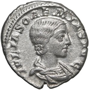 Pièces romaines impériales - § Julia Soemia, mère d'Héliogabale (218-222) Dena...
