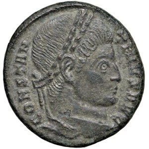 Imperial Roman Coins - § Constantine I (313–337) Ticinum - Follis - RIC VI...