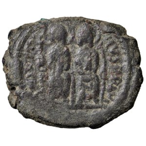 Byzantine Coins - Justin II (565–578) Constantinople - Half Folli...