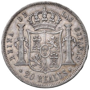 Foreign coins - *SPAIN Isabella (1833–1868) Madrid - 20 Reales 18...