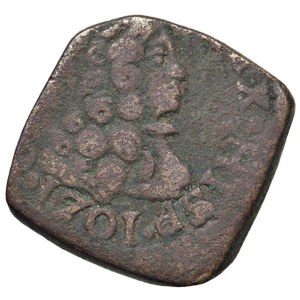Italian Mints - MILANO Carlo III d'Asburgo (1707-1740) Quattrino 1...