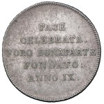 Wytwórnie monet włoskie – MEDIOLAN, Republika Cisalpińska (1800–1802) 30 soldi A...