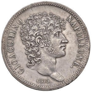 Italian Mints - NAPLES: Joachim Murat (1808–1815) 5 Lire 1813 - ...