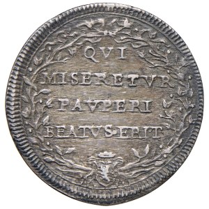 Pièces papales - Clément XI (1700-1721) Testone, année VIII - Frappe n° 7...