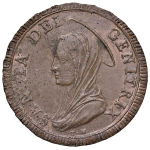 Papal coins - Pio VI (1775-1799) Madonnina da 5 Baiocchi 1797 An...