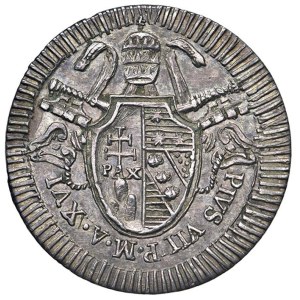 Papal Coins - Pius VII (1800–1823) Grosso 1815 Year XVI – Mint 15...