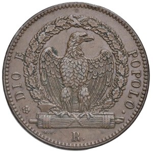 Papal coins - Seconda repubblica romana (1848-1849) 3 Baiocchi 1...