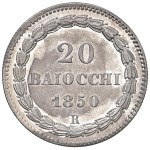 Papal Coins - Pius IX (1846–1878) 20 Baiocchi 1850 Year IV - Minted....