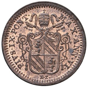 Papal Coins - Pius IX (1846–1878) Quattrino 1851 Year VI - Issue 3...