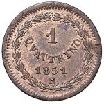 Papal Coins - Pius IX (1846–1878) Quattrino 1851 Year VI - Issue 3...