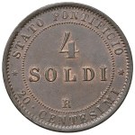 Papal coins - Pius IX (1846–1878) 4 Soldi or 20 Centesimi 1868 An....