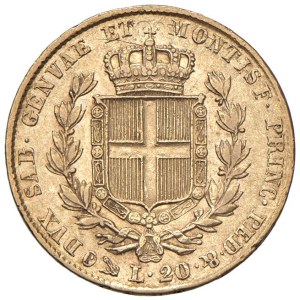 Savoy - Carlo Alberto (1831-1849) 20 Lire 1832 G FERT - No...