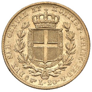 Savoy - Carlo Alberto (1831-1849) 20 Lire 1834 T - Nomisma...