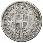 Sabaudia – Karol Albert (1831–1849) 50 centesimi 1833 G – Nr...