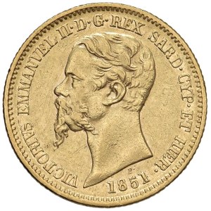 Savojsko – Viktór Emanuel II. (1849–1861) 20 lír 1851 G – ...