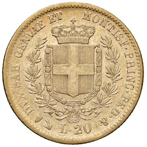 Savoy - Victor Emmanuel II (1849–1861) 20 Lire 1852 G - ...