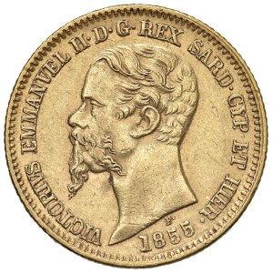 Savoy - Vittorio Emanuele II (1849-1861) 20 Lire 1855 T - ...