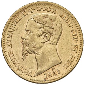 Savoy - Victor Emmanuel II (1849–1861) 20 Lire 1859 G - ...